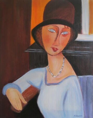 Modigliani Lady - SOLD
